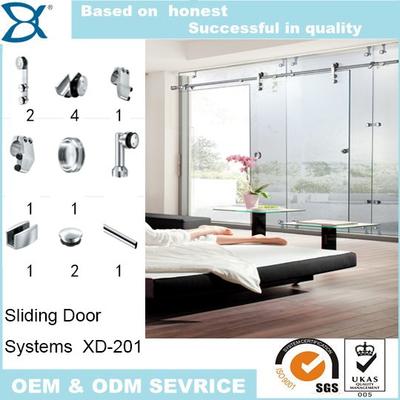  Stainless steel Glass Sliding Door Fitting   XD-201