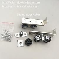 nylon ball bearing drawer sliding door stay door track roller